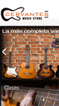 Mobile Screenshot of musicalcervantes.com